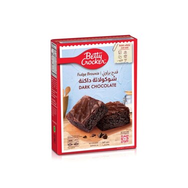 Betty Crocker Dark Chocolate Fudge Brownie 500g