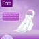 Fam Natural Cotton Feel Folded with Wings 30 Feminine Pads