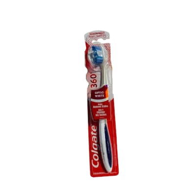 Colgate 360 Optic White Toothbrush Medium