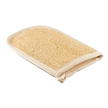 Charmy Natural Loofah Massage Mitt Glove