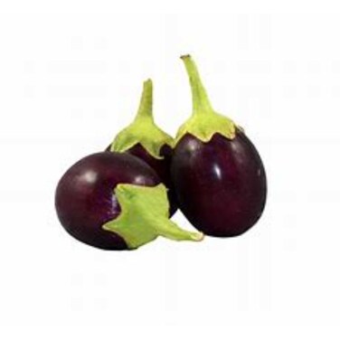 Eggplant Black Round Bahraini (Per Kg)