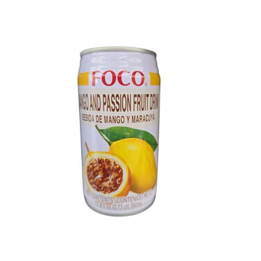 FOCO Mango and Passion Fruit Drink 350 ml