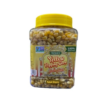 Freshly Yellow Popping Corn 454g