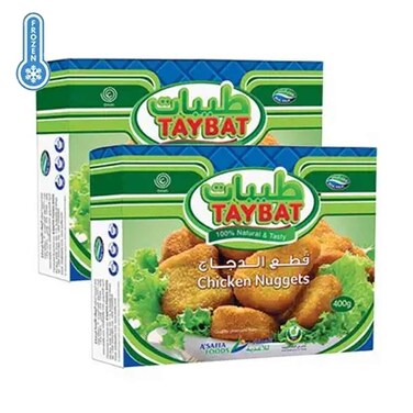 Taybat Frozen Chicken Nuggets 400 Gram 2 Pieces