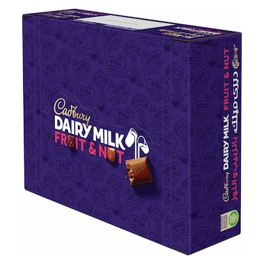 Cadbury Dairy Milk Fruit and Nut 32 gr x Pack of 12
