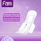 Fam Natural Cotton Feel Classic with Wings 40 Feminine Pads Super