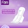 Fam Natural Cotton Feel Classic with Wings 40 Feminine Pads Super