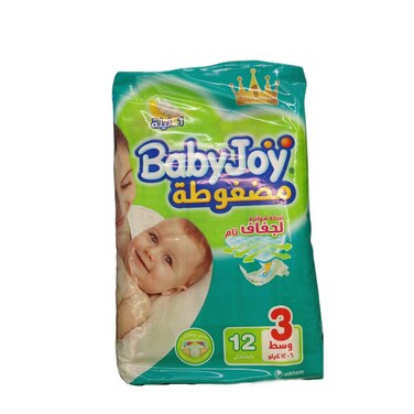 Baby Joy Diaper Medium 12 pcs