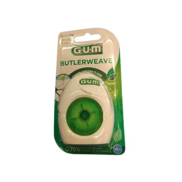 G.U.M Butlerweave Mint Waxed Floss 60 yard