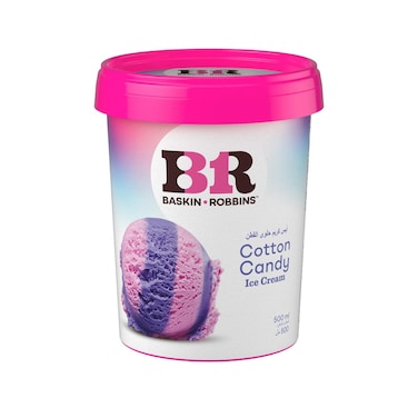 Baskin Robbins Ice Cream Cotton Candy 500ml