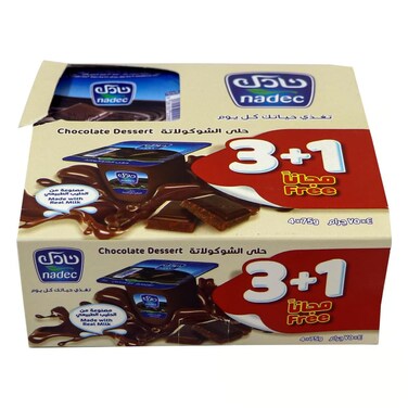 Nadec Chocolate Dessert 4x75g