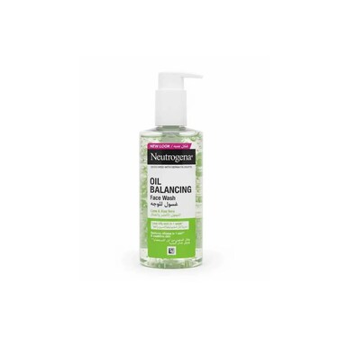 Neutrogena Oil Balancing Facial Wash Lime For Oily Skin 200ml