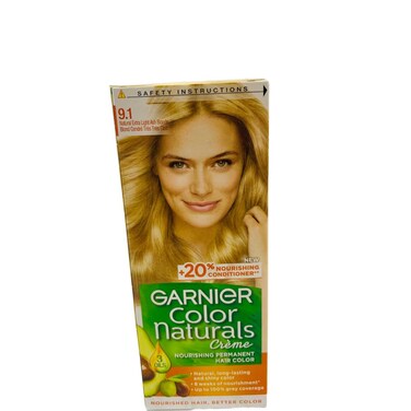 Garnier Naturals Cream Hair Color 9.1 Light Ash Blonde