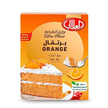 Al Alali Orange Cake Mix 524g