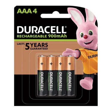 Duracell Reharchargeable AAA4 pack of 4 pieces
