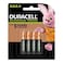 Duracell Reharchargeable AAA4 pack of 4 pieces