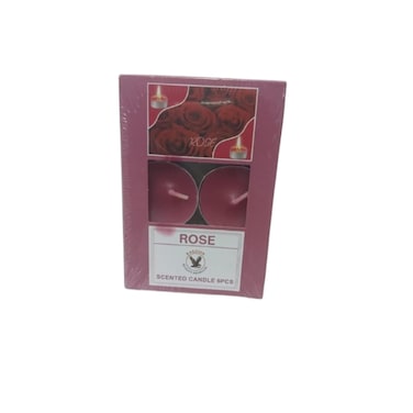 Falcon Tealight Candles Rose Set of 6 pieces