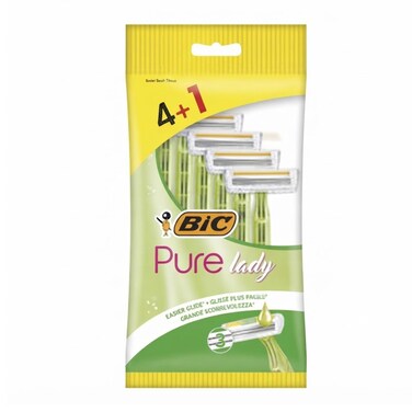 Bic Pure Shaver 5 Pcs Item