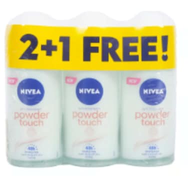 Nivea Deo Roll on Female  3 X 50 ml