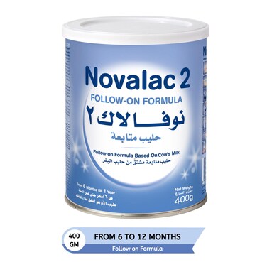 Novalac 2 Follow On Formula, 6-12 Months, 400g
