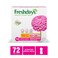 Freshdays Natural Cotton Feel Normal Scented Mega Pack 72 Cotton Pantyliners