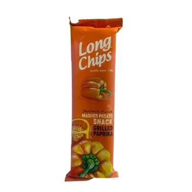 Long Chips Grilled Paprika Snack 87 gr