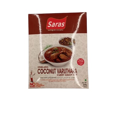 Saras Coconut Varutharacha Curry Gravy Mix 200 gr