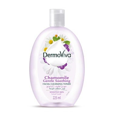 Dermoviva Chamomile Gentle Soothing Facial Cleanser 225ml