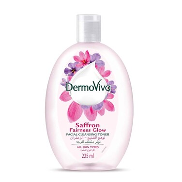 Dermoviva Fairness Glow Facial Cleansing Toner Clear 225ml