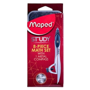 Maped Math Study Geometry 8Pc Set