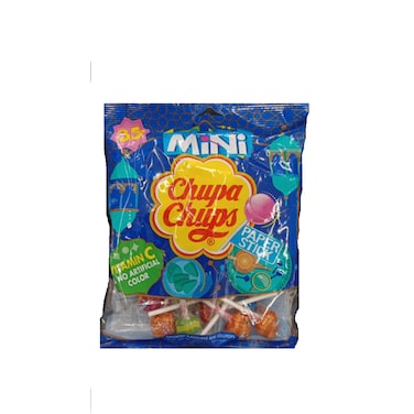 Chupa Chups Fruity Mini Lollipops 210g