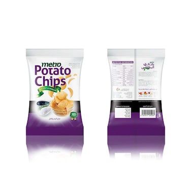 Metro Chips Sea Salt and Vinegar 14 gr