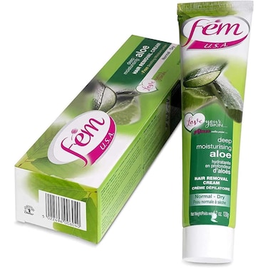 Fem USA Aloe Vera Hair Removal Cream 120ml