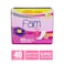 Fam Maxi Natural Cotton Feel Classic without Wings 40 Feminine Pads Super  One Step