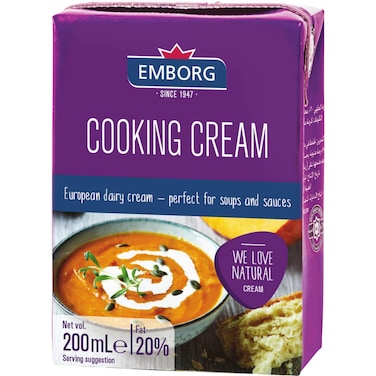 Emborg UHT Cooking Cream 200ml