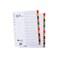 Atlas Colored Dividers A4 Months Of The Year Pack Of 24