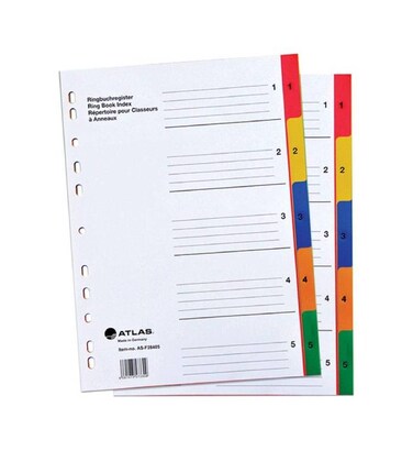 Atlas PP Color Divider A4
