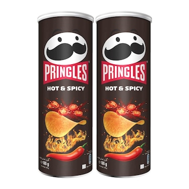 Pringles Hot and Spicy 2x165g
