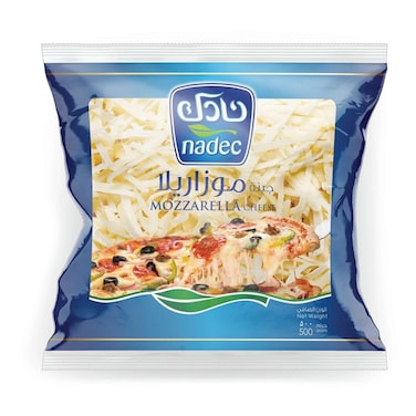 Nadec Mozzarella Shredded Cheese 500 gr