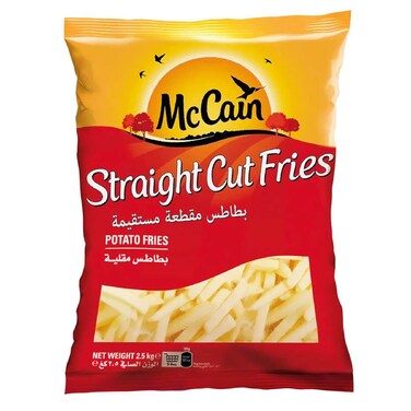 McCain Fries Straight Cut Fries Family Size 2.5kg