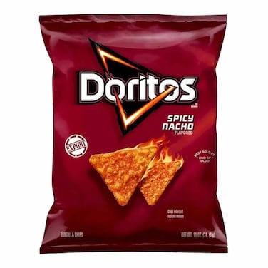 Doritos Spicy Nacho Tortilla Chips 31 Gram