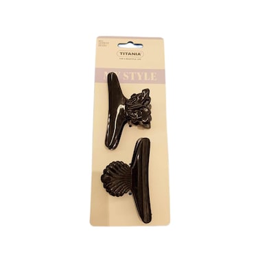 Titania 8022/8 Hair Clip 2 Piece