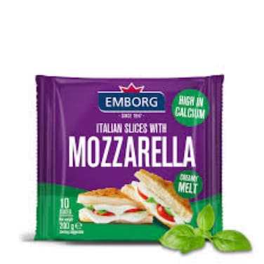 Emborg Italian Slices with Mozzarella 200g