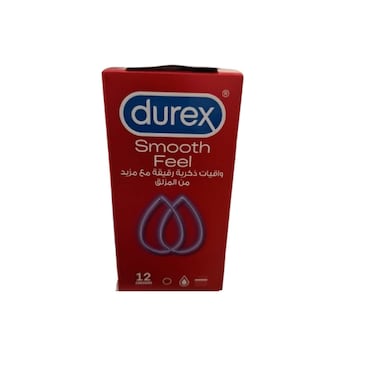 Durex Feel Smooth Condoms 12s