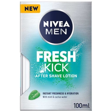 NIVEA MEN After Shave Fluid, Fresh &amp; Cool Mint Extract, 100ml