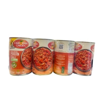 California Garden Peeled Chilli Foul 4 pcs x 450 gr