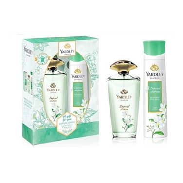 Yardley Eau De Toilette Jasmine 125 ML Plus Body Spray 150 ML