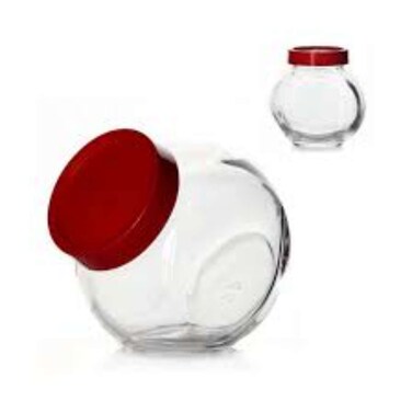 Pasabahce Jar W Red Cap 340Ml