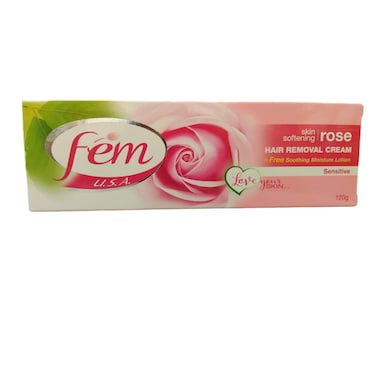 Fem Hair Removal Cream Rose Sensitive 120g