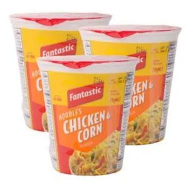 Fantastic Noodles Chicken Corn 3 x 70g